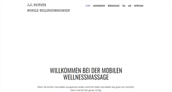 Desktop Screenshot of mobile-wellnessmassagen.com