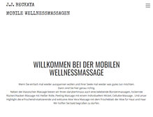 Tablet Screenshot of mobile-wellnessmassagen.com